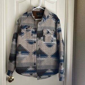 Jacket - Aztec Print Size Small